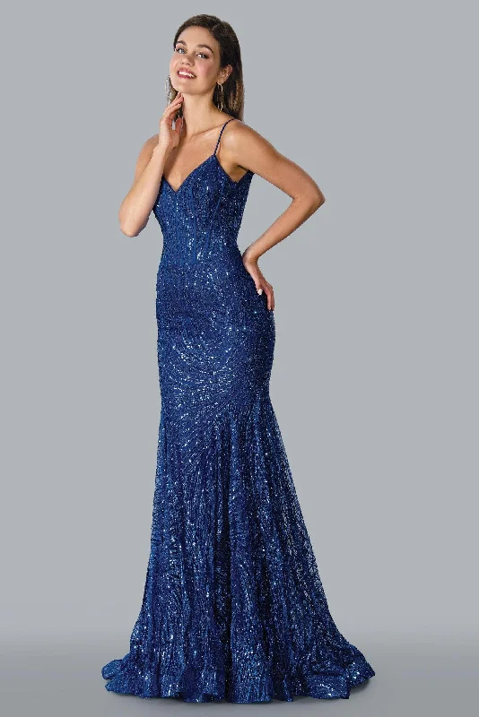 Stella Couture 23177 Long Sparkling Evening Gown