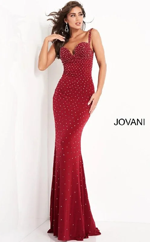 Jovani 4728 Long Formal Beaded Prom Dress