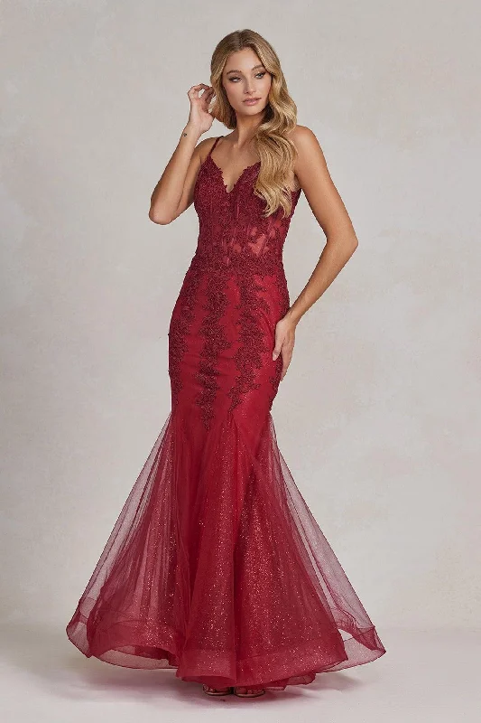 Nox Anabel P1170 Long Formal Mermaid Prom Dress