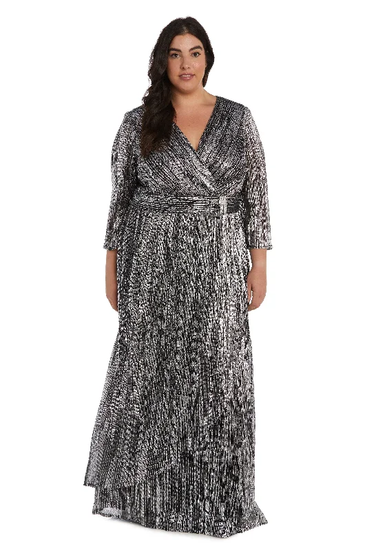 R&M Richards 2761W Plus Size Long Formal Dress Sale