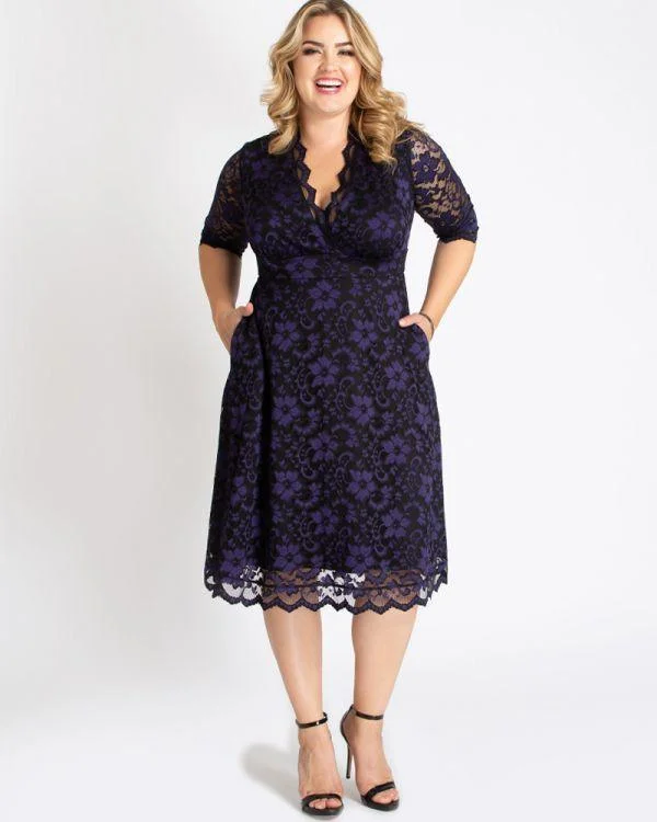 Kiyonna Short Formal Plus Size Dress