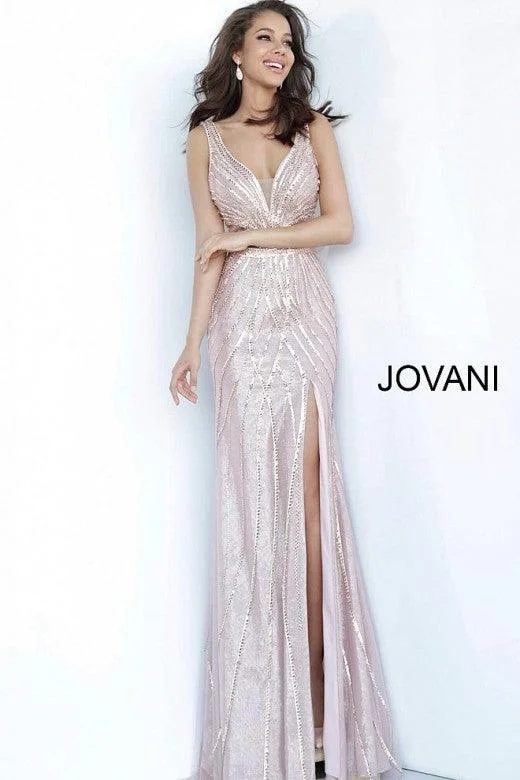 Jovani 02320 Long Sleeveless Formal Prom Dress