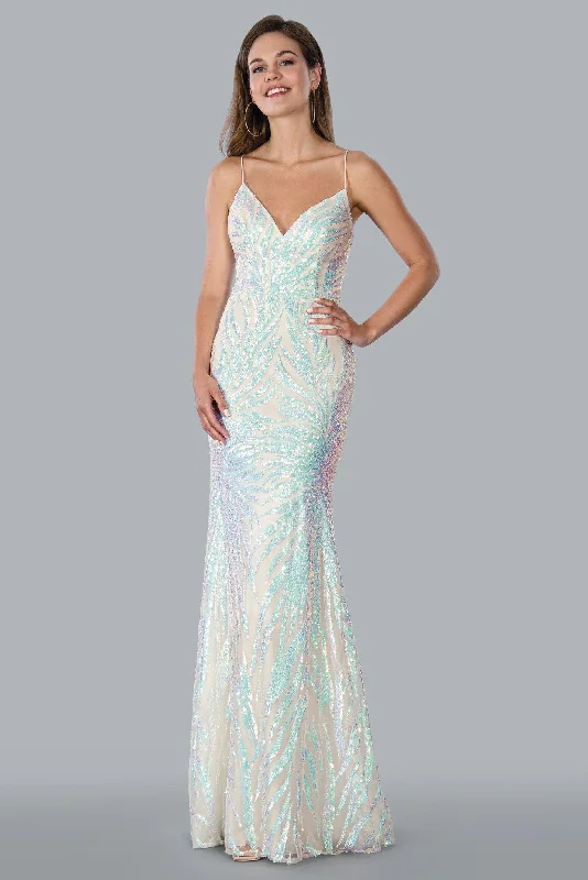 Stella Couture 23138 Sexy Fitted Long Prom Dress