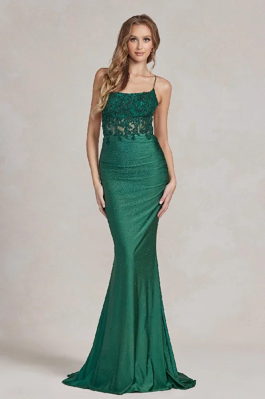 Nox Anabel E1186 Prom Sexy Fitted Long Gown