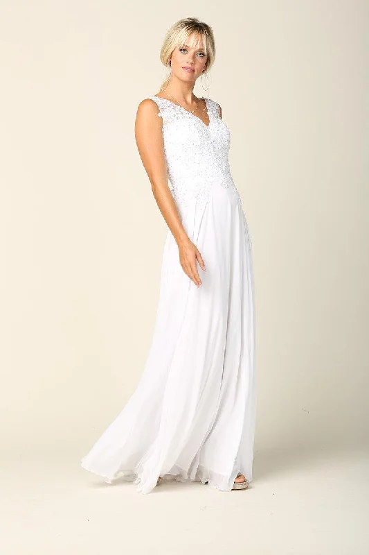 Long Mother of the Bride Chiffon Formal Dress Sale