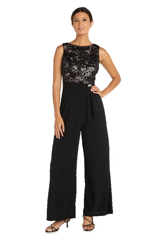 R&M Richards 9054 Sleeveless Formal Lace Jumpsuit Sale