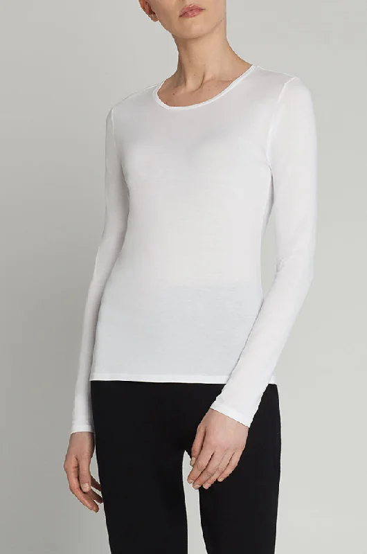 COTTON LONG SLEEVE TEE