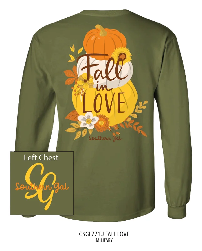 Southern Gal Fall Love Long Sleeve Tee