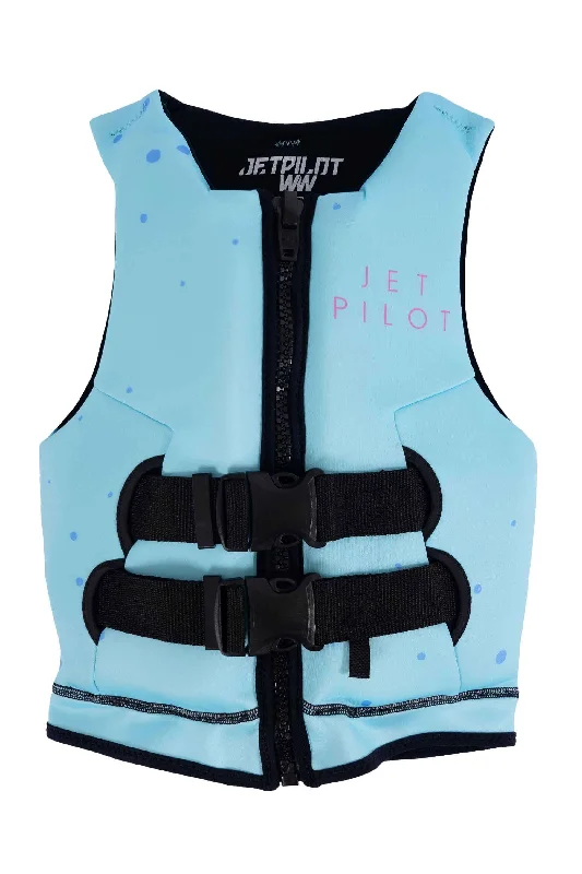 Jetpilot Wings Youth Cause Neo Life Jacket - Blue