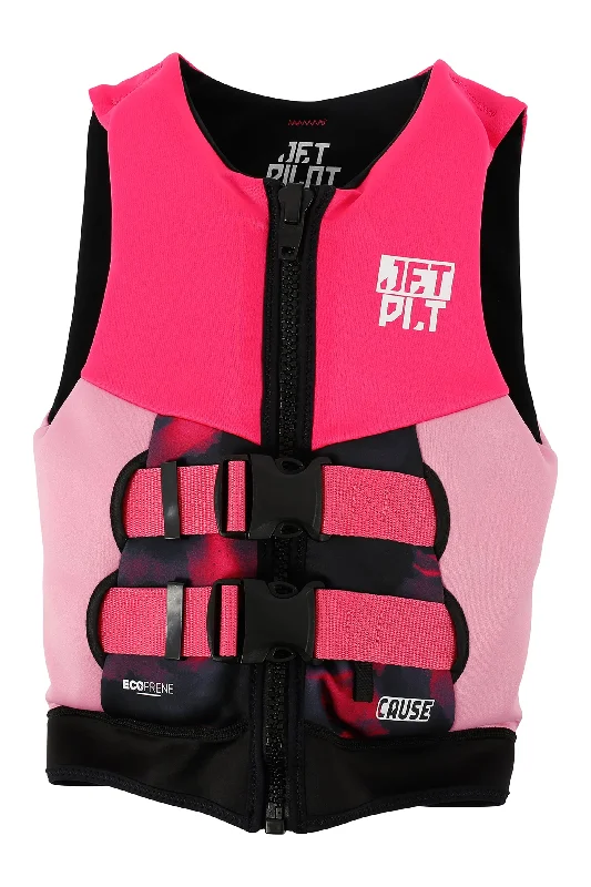 Jetpilot The Cause Kids Life Jacket - Pink