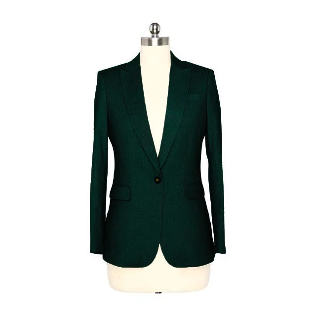 Women's Green Tweed Jacket