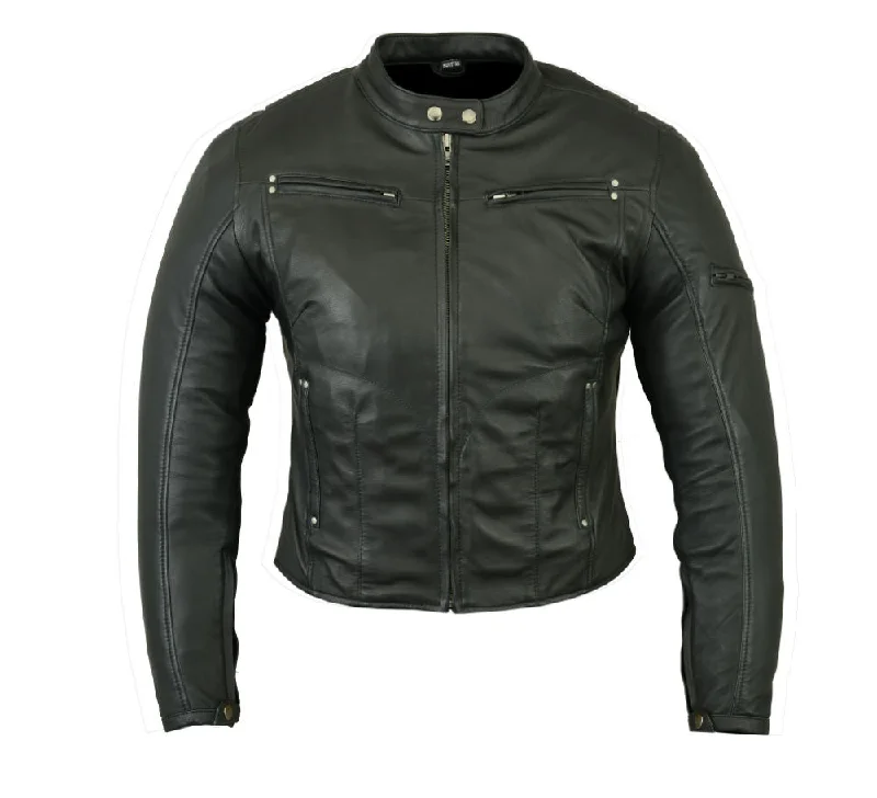 Women's Lightweight Drum Dyed Naked Lambskin Jacket