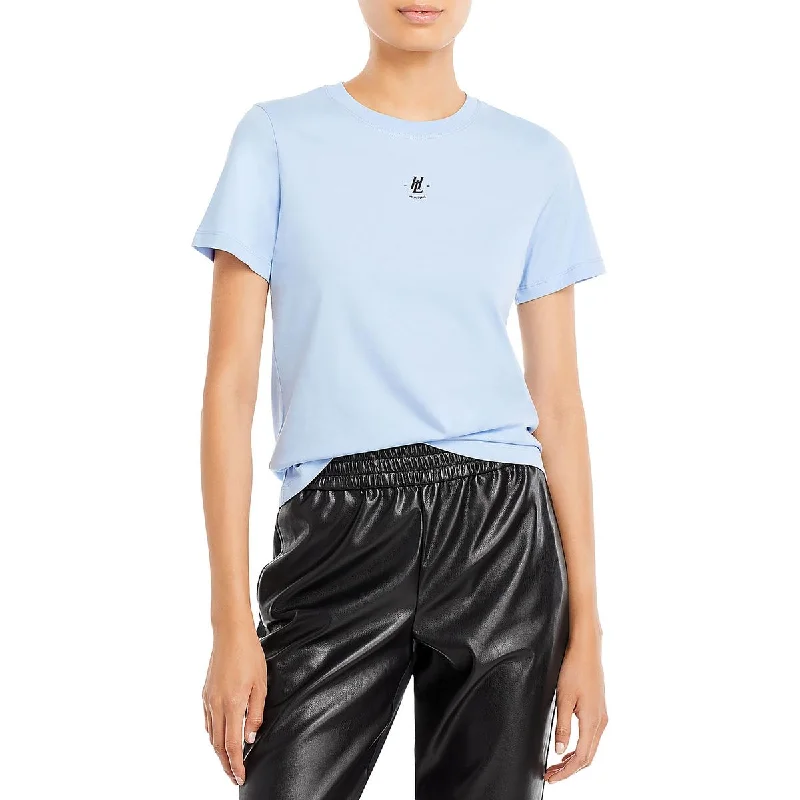 Helmut Lang Womens T-Shirt Crewneck Pullover Top