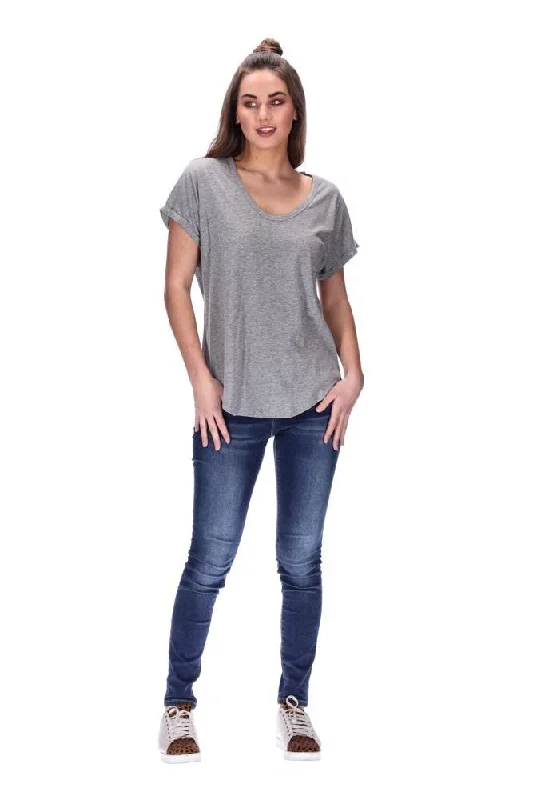 Devon T-Shirt Grey Marle