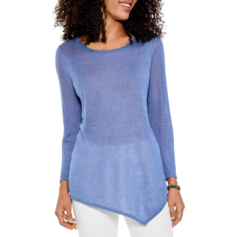 Nic + Zoe Womens Scoop neck Light T-Shirt