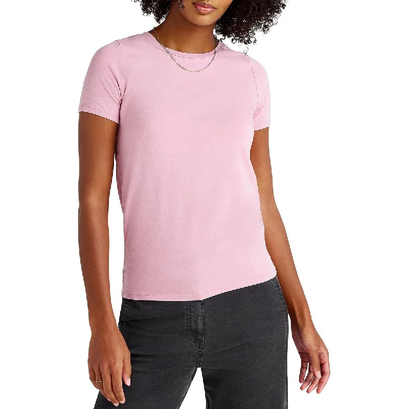 Splendid Womens Genevieve Crewneck Short Sleeve T-Shirt