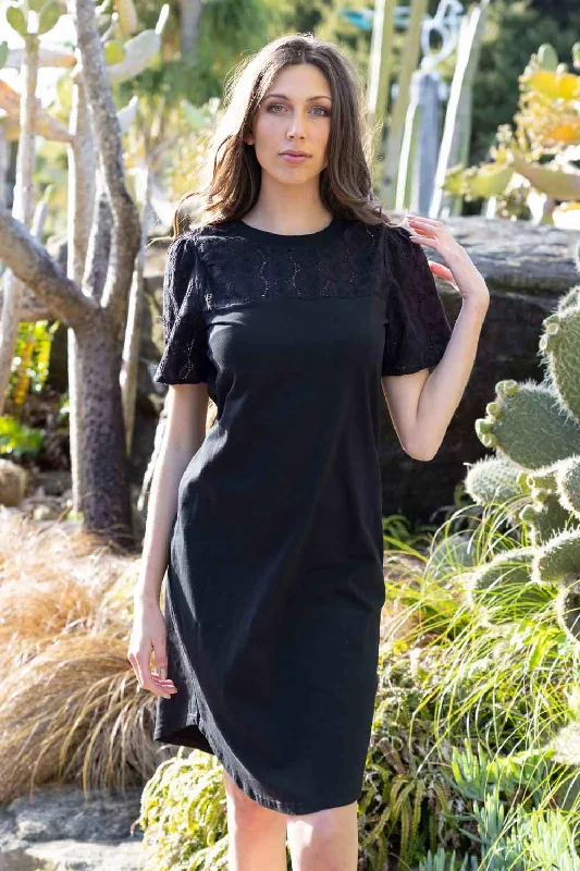 Stella T-Shirt Dress Black