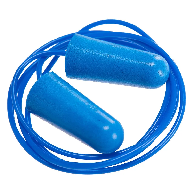 Detectable Corded PU Ear Plugs (200 pairs)