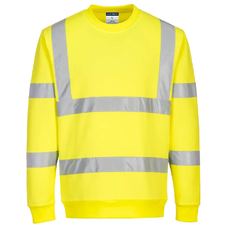 Recycled Hi-Vis Sweatshirt - Classic Fit