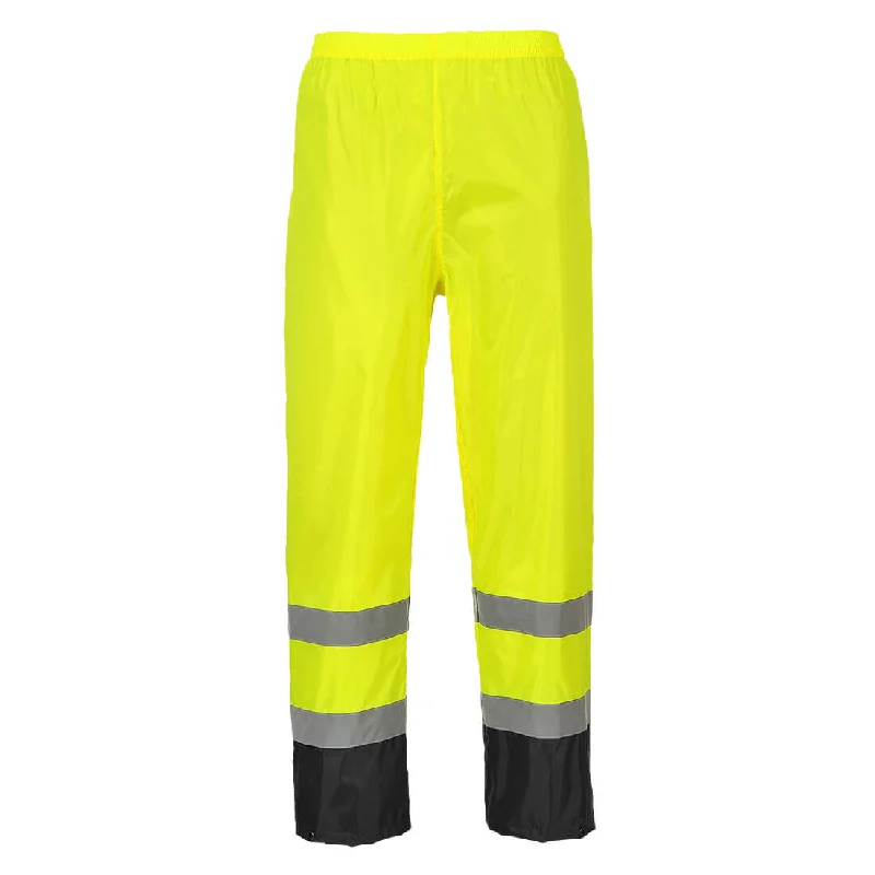 Hi-Vis Classic Contrast Rain Pants - Classic Fit