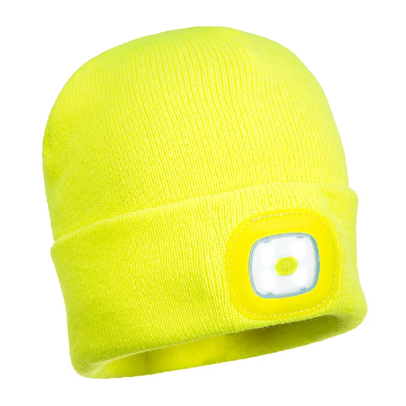 Reflective Trim Knit Hat Insulatex Lined