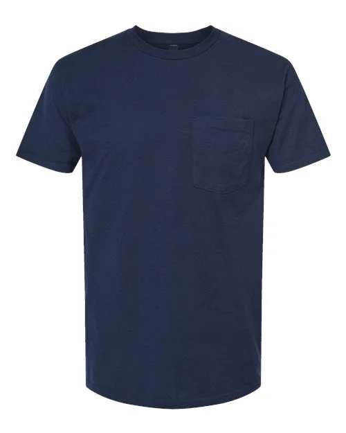 Short Sleeve USA Grown Cotton Pocket Tee