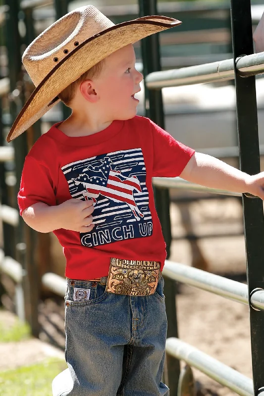 Cinch Toddler Patriotic Short Sleeve Tee