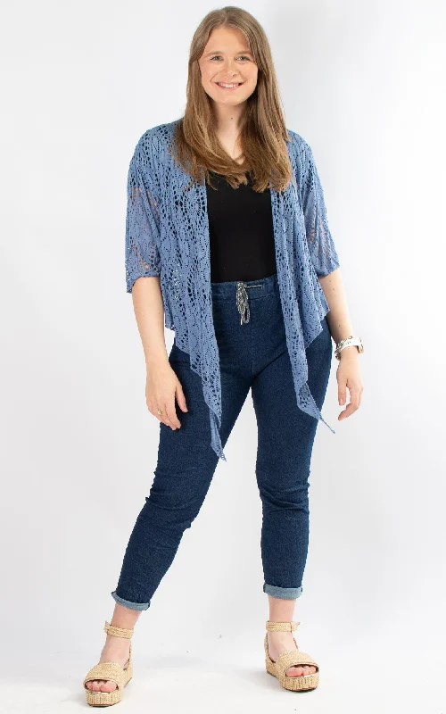 Georgia Shrug | Denim