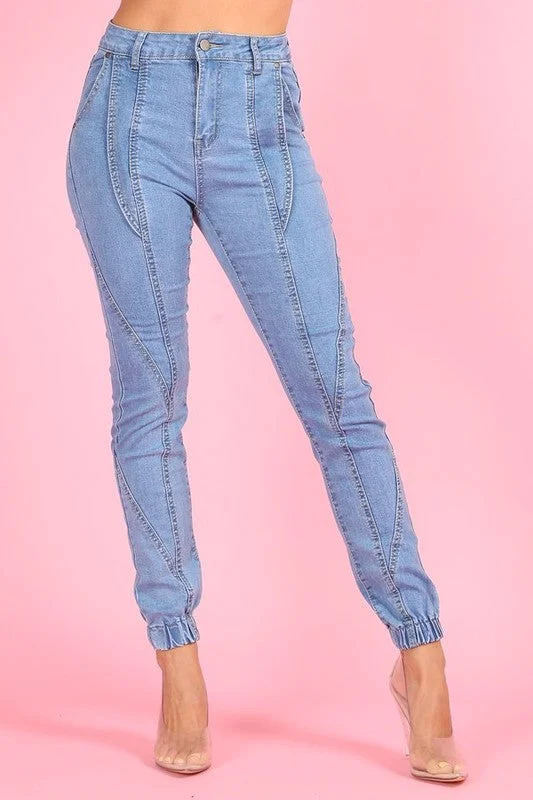 Light Denim High Waisted Jeans