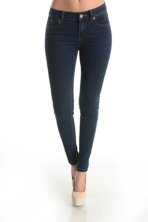 Stretchy Skinny Denim Jeans